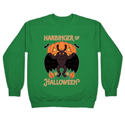 Harbinger of Halloween Mothman Crewneck Sweatshirt