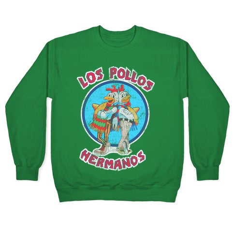Los Pollos Hermanos (Vintage Shirt) Crewneck Sweatshirt