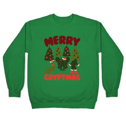 Merry Cryptmas Crewneck Sweatshirt