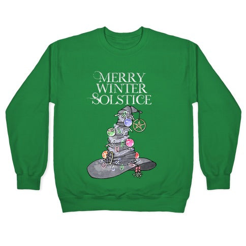 Merry Winter Solstice Crewneck Sweatshirt