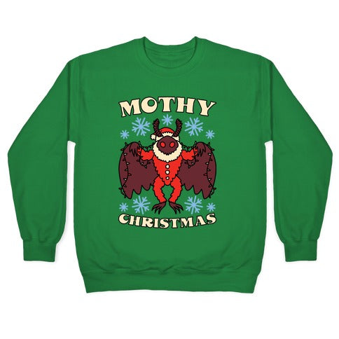 Mothy Christmas Crewneck Sweatshirt