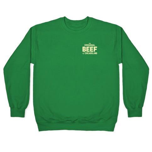 Orginal BEEF of Chicagoland Small Logo Crewneck Sweatshirt