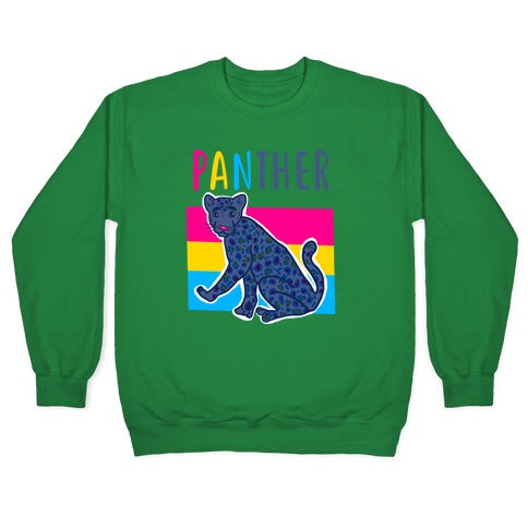Pansexual Panther Crewneck Sweatshirt