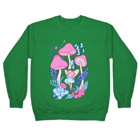 Pastel Fairy Garden Crewneck Sweatshirt