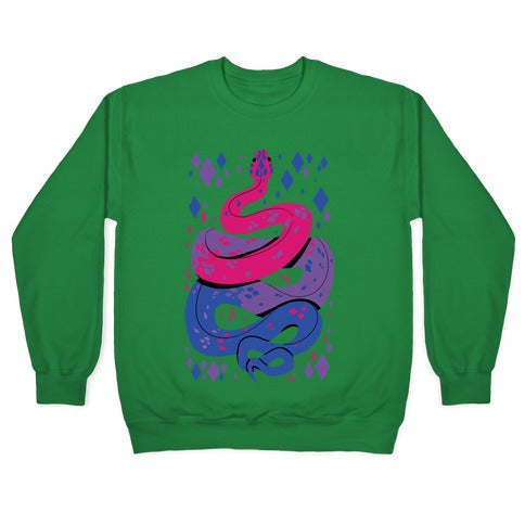 Pride Snakes: bi Crewneck Sweatshirt