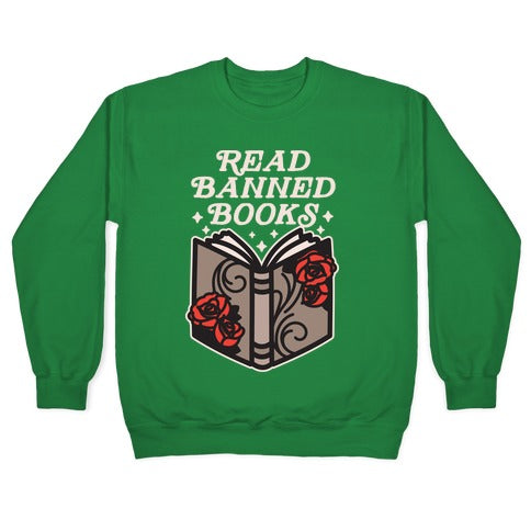 Read Banned Books Crewneck Sweatshirt