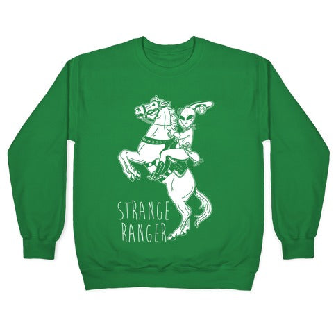 Strange Ranger Cowboy Alien Crewneck Sweatshirt