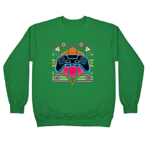 Synthwave Gamer Crewneck Sweatshirt