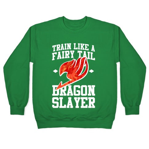Train Like a Fairy Tail Dragon Slayer (Natsu) Crewneck Sweatshirt
