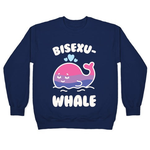 Bisexu-WHALE Crewneck Sweatshirt