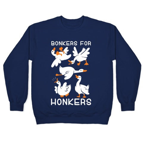 Bonkers For Honkers Crewneck Sweatshirt