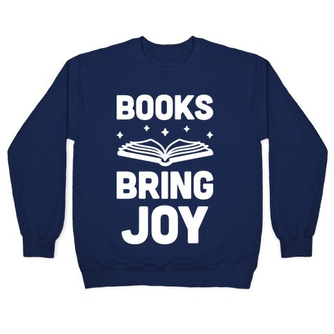 Books Bring Joy Crewneck Sweatshirt