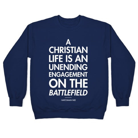 "Christian Life" Watchman Nee Crewneck Sweatshirt