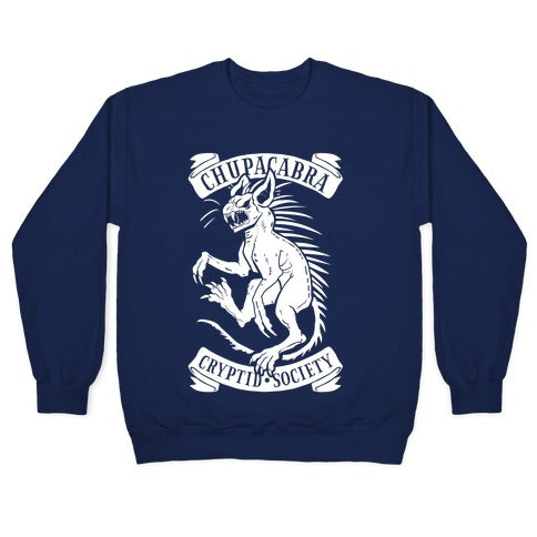 Chupacabra Cryptid Society Crewneck Sweatshirt