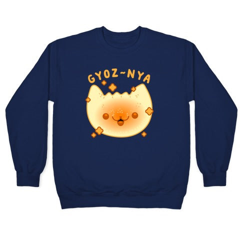 Gyoz~nya (Cat Gyoza) Crewneck Sweatshirt