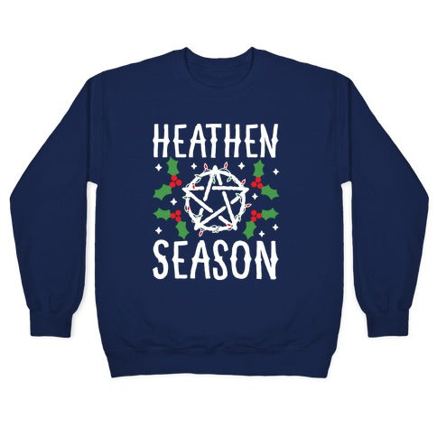Heathen Season Christmas Crewneck Sweatshirt