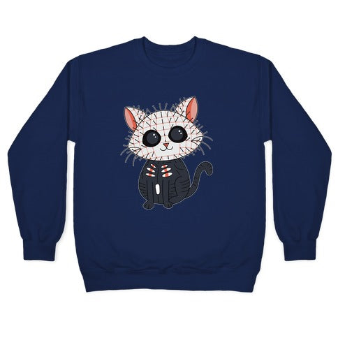 Hellraiser Pinhead Kitten Crewneck Sweatshirt