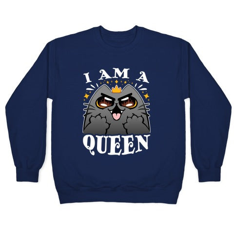I Am A Queen Crewneck Sweatshirt