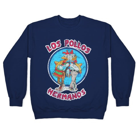 Los Pollos Hermanos (Vintage Shirt) Crewneck Sweatshirt