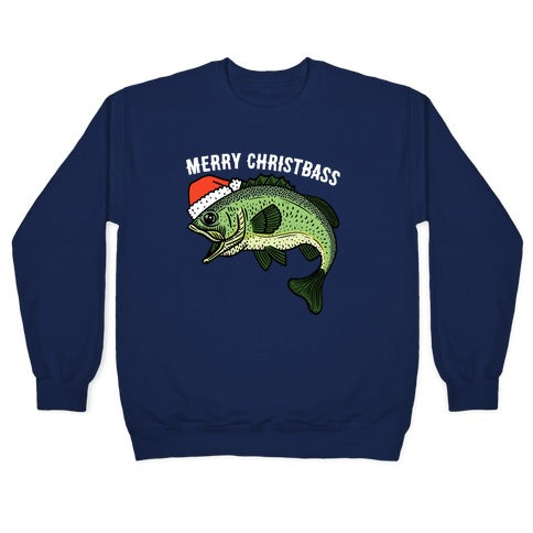 Merry Christbass - Christmas Bass Crewneck Sweatshirt