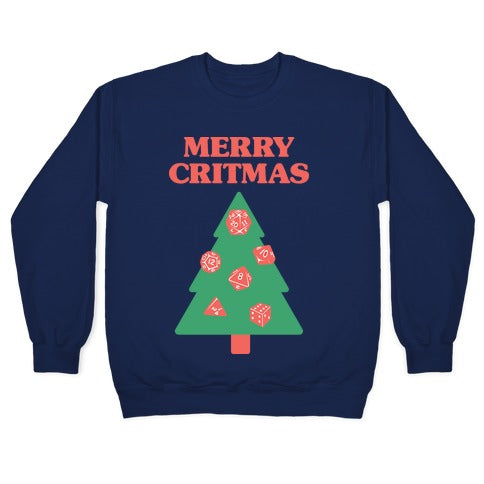 Merry Critmas Crewneck Sweatshirt