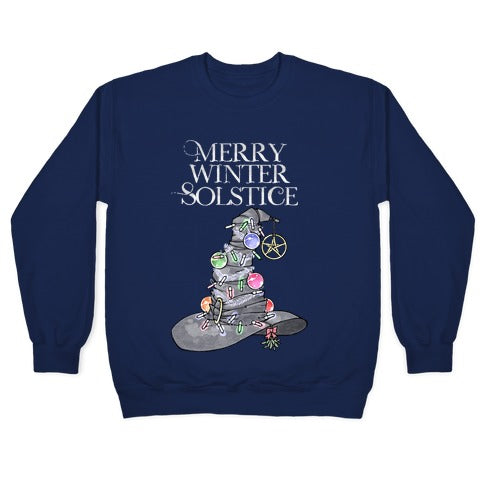 Merry Winter Solstice Crewneck Sweatshirt