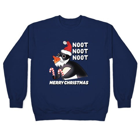 Noot, Noot, Noot! Merry Christmas! Crewneck Sweatshirt