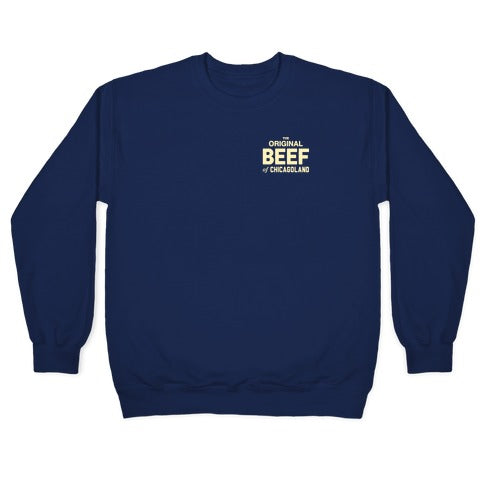 Orginal BEEF of Chicagoland Small Logo Crewneck Sweatshirt