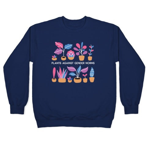 Plants Against Gender Norms Crewneck Sweatshirt