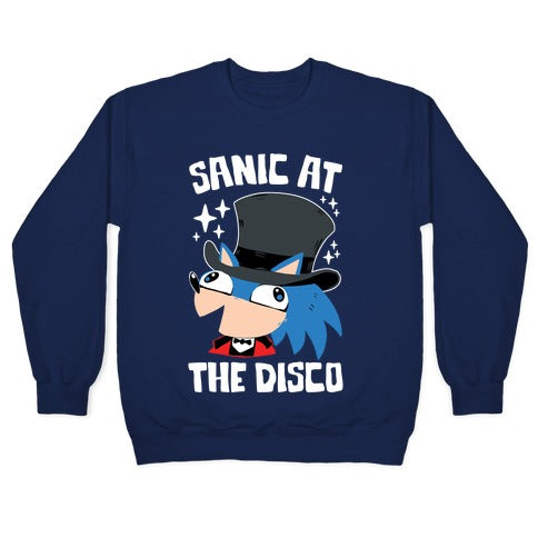 Sanic At The Disco Crewneck Sweatshirt