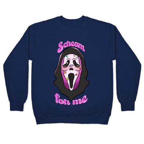Scream For Me Crewneck Sweatshirt