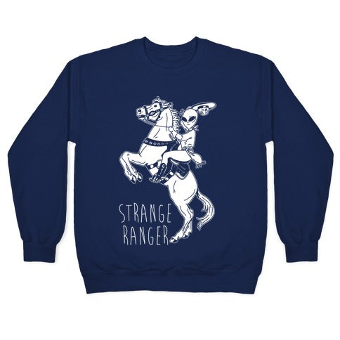 Strange Ranger Cowboy Alien Crewneck Sweatshirt