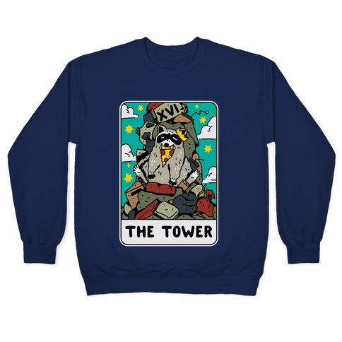 The Garbage Tower Tarot Crewneck Sweatshirt
