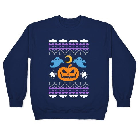 Ugly Halloween Sweater Crewneck Sweatshirt