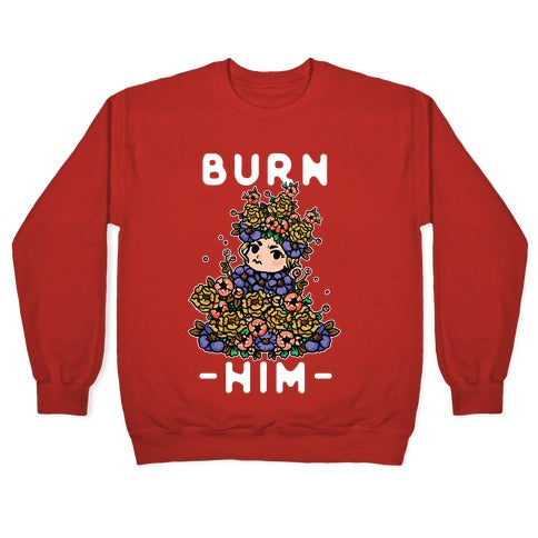 Burn Him May Queen Crewneck Sweatshirt