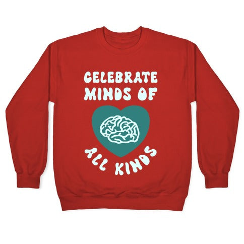 Celebrate Minds Of All Kinds Crewneck Sweatshirt