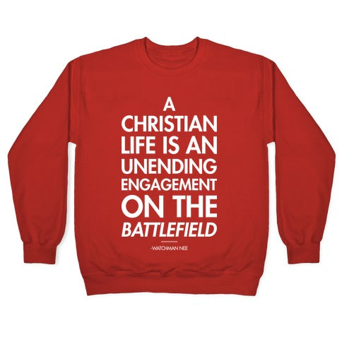 "Christian Life" Watchman Nee Crewneck Sweatshirt