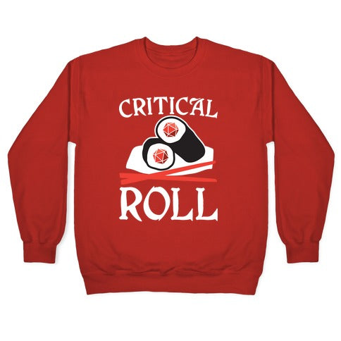 Critical Roll Sushi DnD Crewneck Sweatshirt