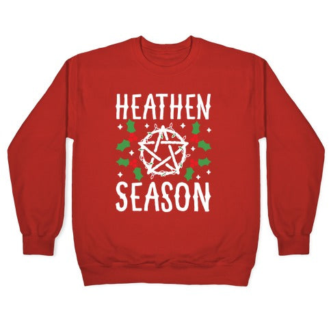 Heathen Season Christmas Crewneck Sweatshirt