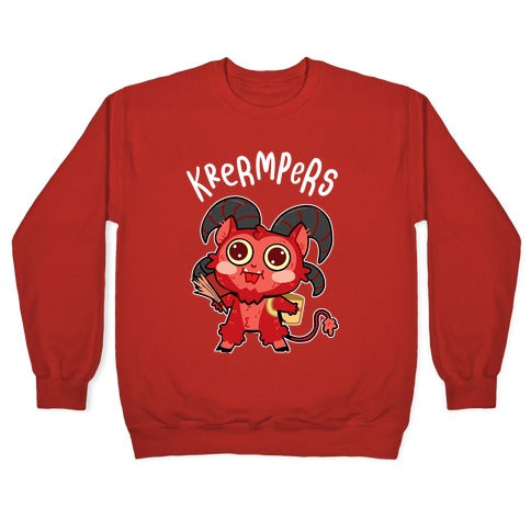 Krermpers Derpy Krampus Crewneck Sweatshirt