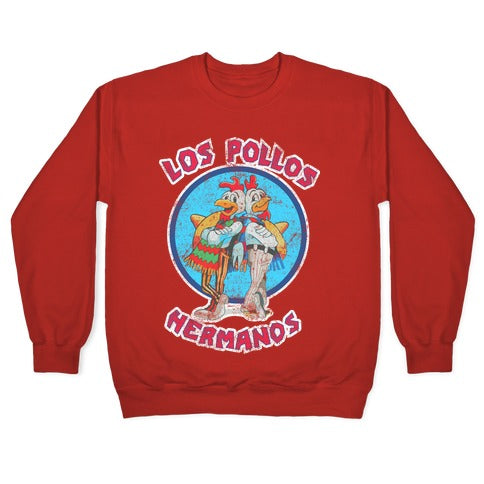 Los Pollos Hermanos (Vintage Shirt) Crewneck Sweatshirt