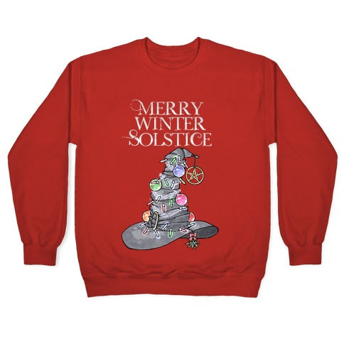 Merry Winter Solstice Crewneck Sweatshirt