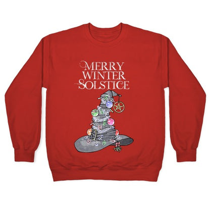 Merry Winter Solstice Crewneck Sweatshirt