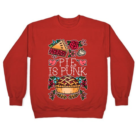 Pie Is Punk Crewneck Sweatshirt