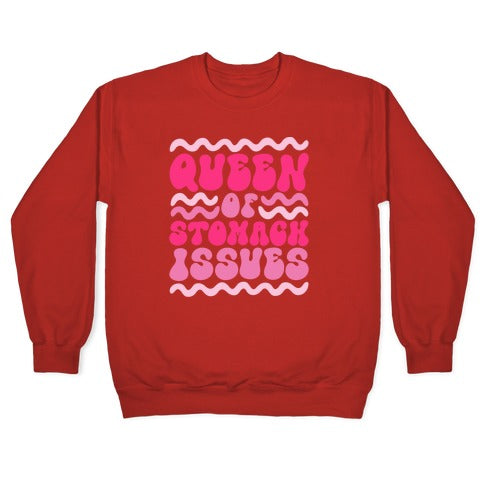 Queen of Stomach Issues Crewneck Sweatshirt