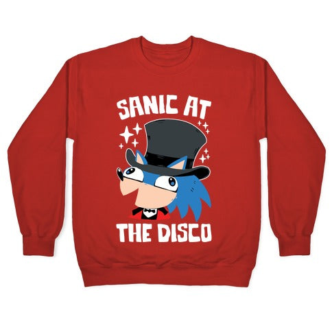 Sanic At The Disco Crewneck Sweatshirt