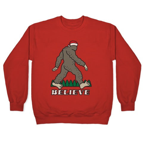 Santa Sasquatch Crewneck Sweatshirt