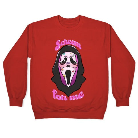 Scream For Me Crewneck Sweatshirt