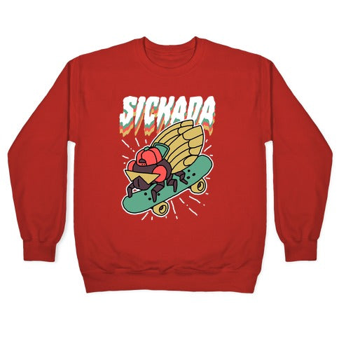 SICKada Cicada Crewneck Sweatshirt