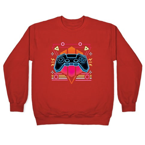 Synthwave Gamer Crewneck Sweatshirt